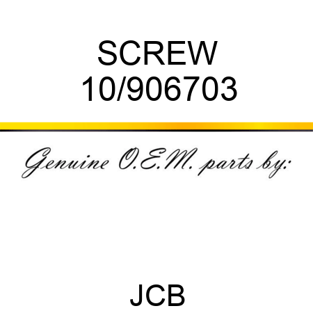 SCREW 10/906703