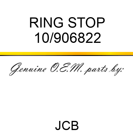 RING STOP 10/906822