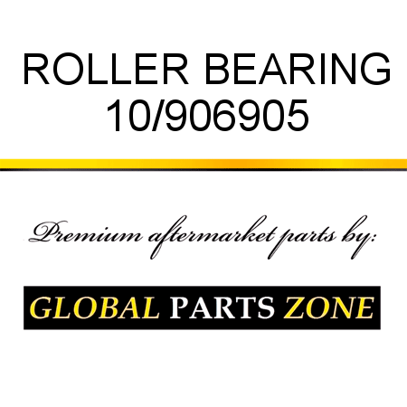 ROLLER BEARING 10/906905