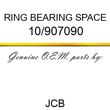 RING BEARING SPACE 10/907090