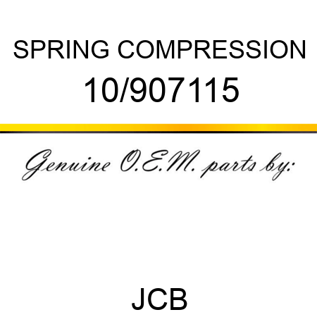 SPRING COMPRESSION 10/907115