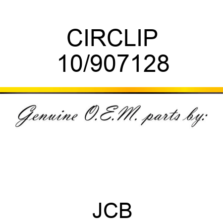 CIRCLIP 10/907128