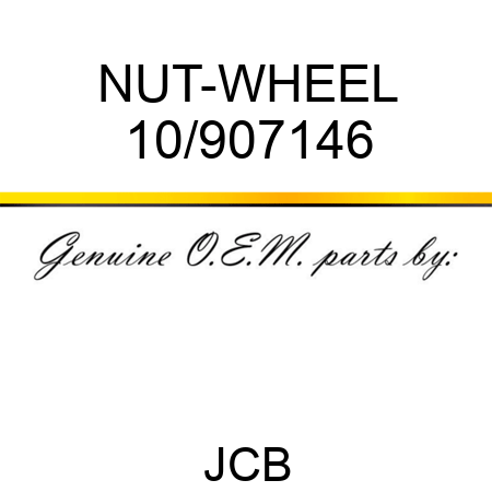 NUT-WHEEL 10/907146