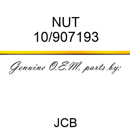 NUT 10/907193