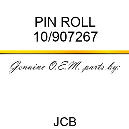 PIN ROLL 10/907267