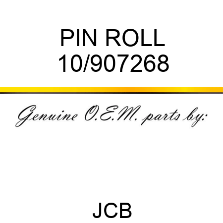 PIN ROLL 10/907268