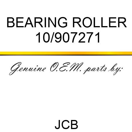 BEARING ROLLER 10/907271