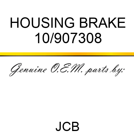 HOUSING BRAKE 10/907308