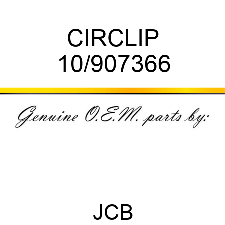 CIRCLIP 10/907366