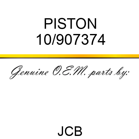 PISTON 10/907374
