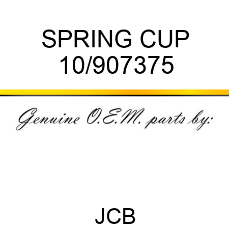 SPRING CUP 10/907375