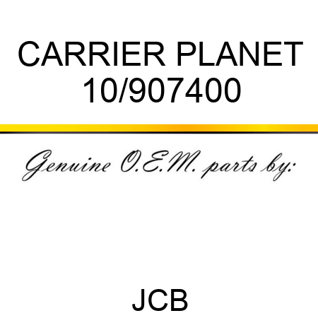 CARRIER PLANET 10/907400