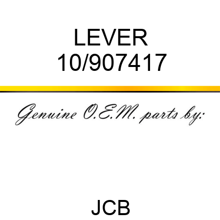 LEVER 10/907417