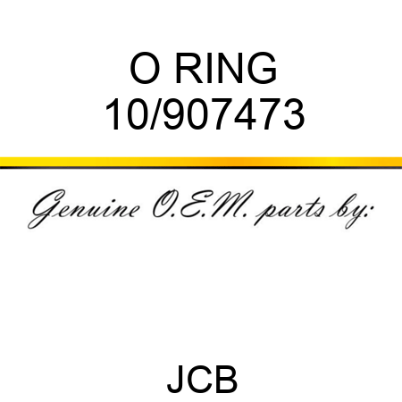 O RING 10/907473