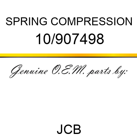 SPRING COMPRESSION 10/907498