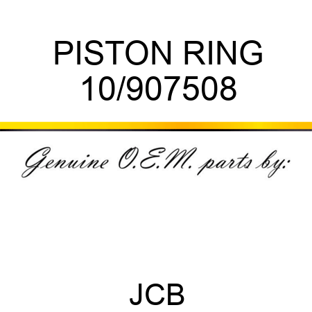 PISTON RING 10/907508