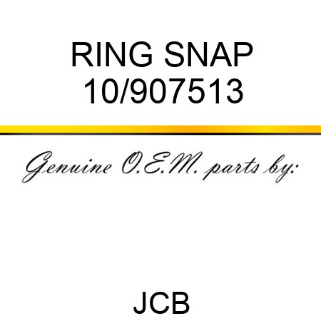 RING SNAP 10/907513