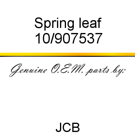 Spring, leaf 10/907537