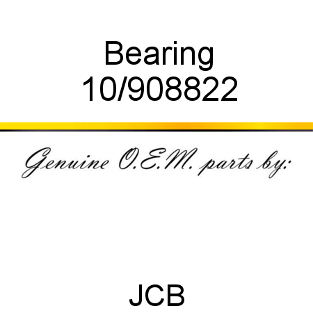 Bearing 10/908822