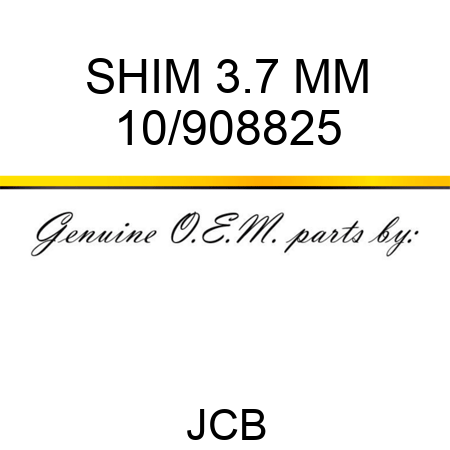 SHIM 3.7 MM 10/908825
