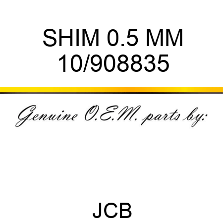 SHIM 0.5 MM 10/908835