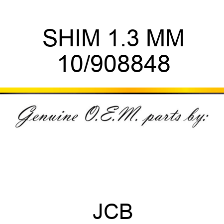 SHIM 1.3 MM 10/908848