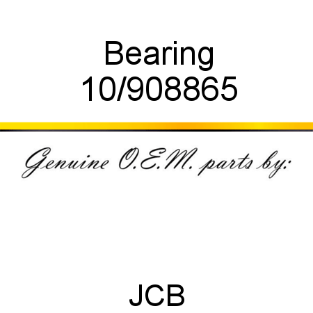 Bearing 10/908865