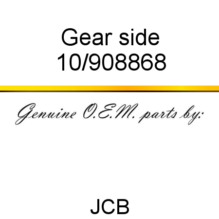 Gear, side 10/908868