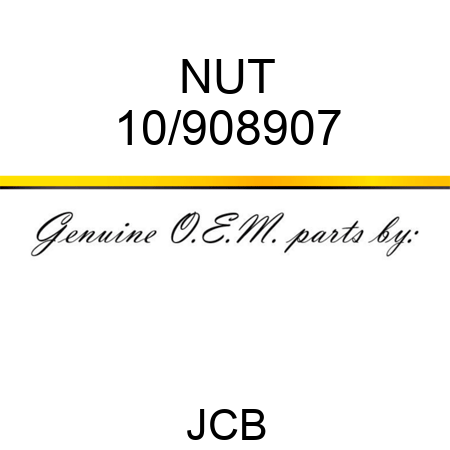 NUT 10/908907