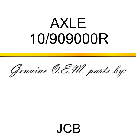 AXLE 10/909000R