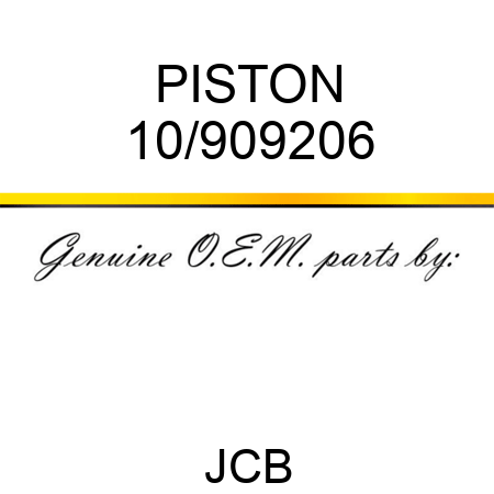 PISTON 10/909206
