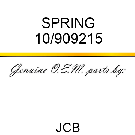 SPRING 10/909215