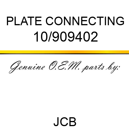 PLATE CONNECTING 10/909402