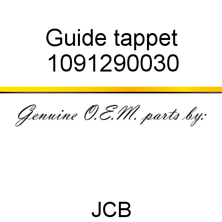 Guide, tappet 1091290030