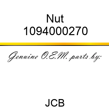 Nut 1094000270