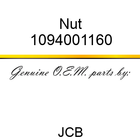 Nut 1094001160