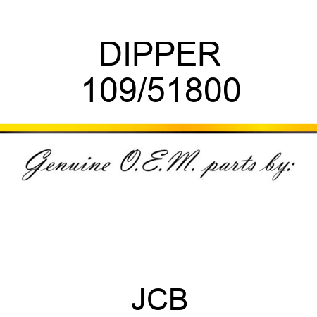 DIPPER 109/51800