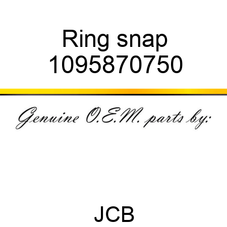 Ring snap 1095870750