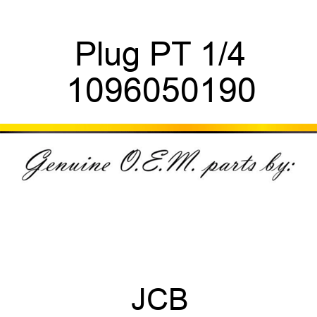 Plug, PT 1/4 1096050190