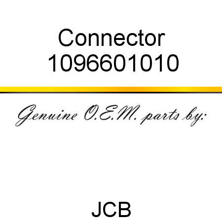 Connector 1096601010
