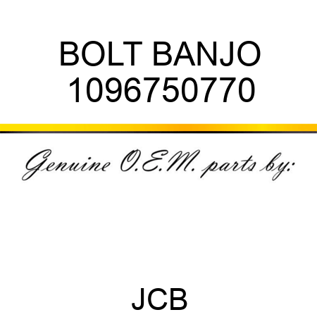 BOLT BANJO 1096750770