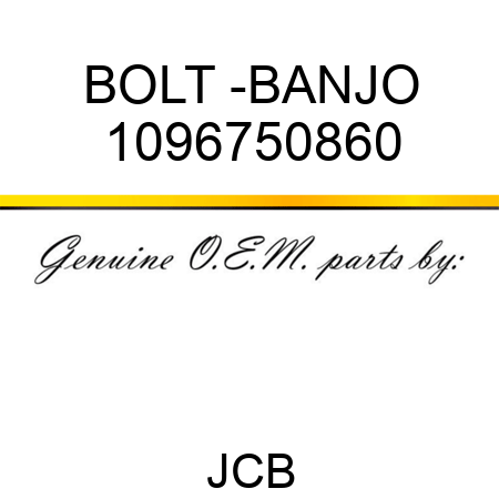 BOLT -BANJO 1096750860