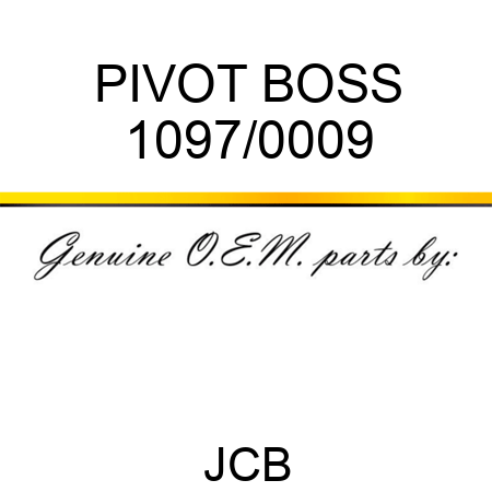 PIVOT BOSS 1097/0009
