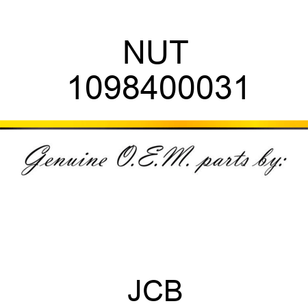 NUT 1098400031