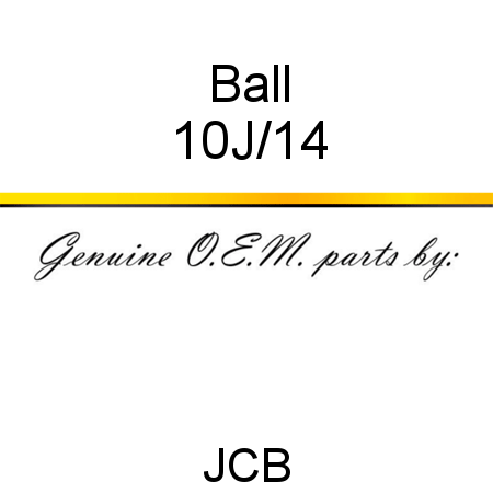 Ball 10J/14