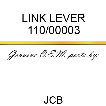 LINK LEVER 110/00003