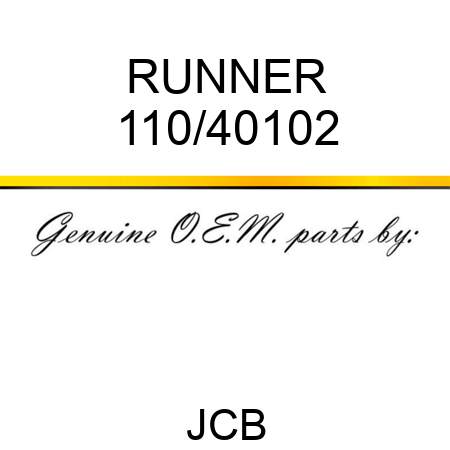 RUNNER 110/40102