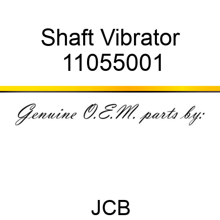 Shaft Vibrator 11055001