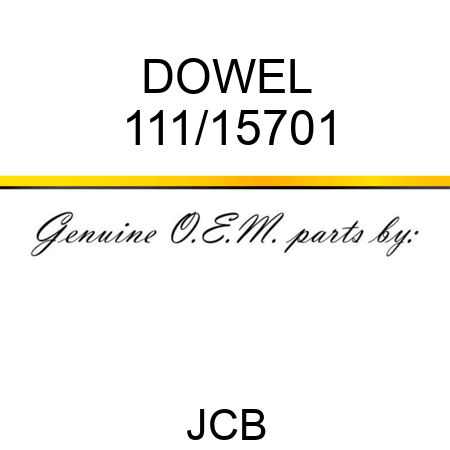 DOWEL 111/15701