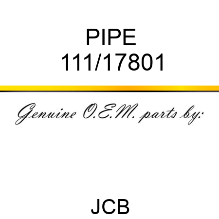 PIPE 111/17801